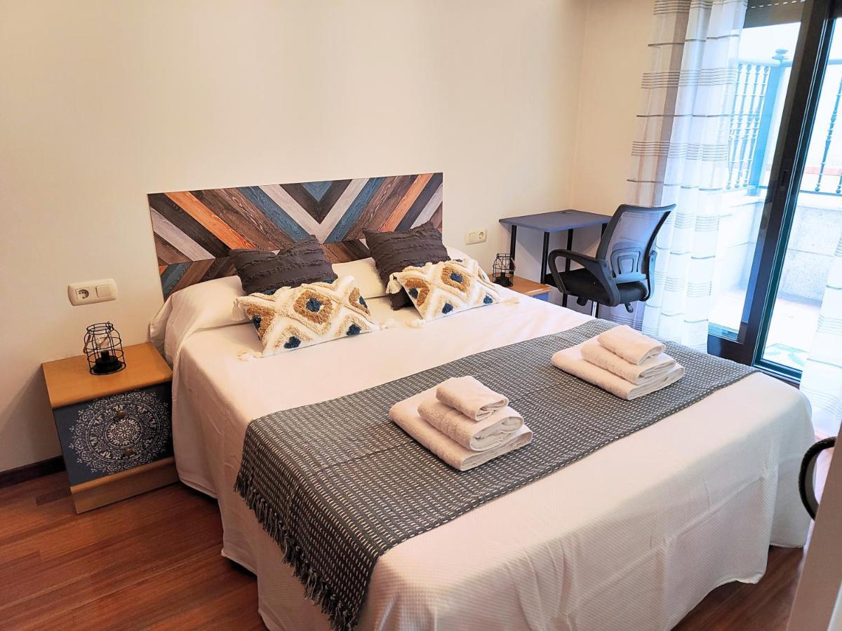 Bonito Apto Petfriendly Con Gran Terraza Y Parking Ideal Para Teletrabajar Vigo Exterior photo